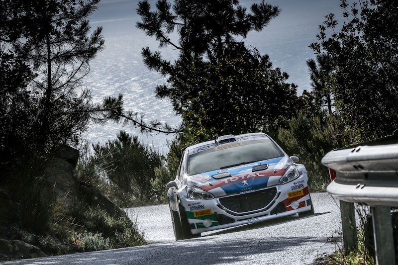 Andreucci e la Peugeot 208 T16 vincono il 65° rally di Sanremo Andreucci e la Peugeot 208 T16 vincono il 65° rally di Sanremo