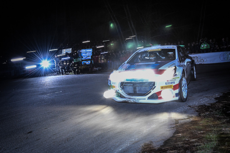 Andreucci e la Peugeot 208 T16 vincono il 65° rally di Sanremo Andreucci e la Peugeot 208 T16 vincono il 65° rally di Sanremo