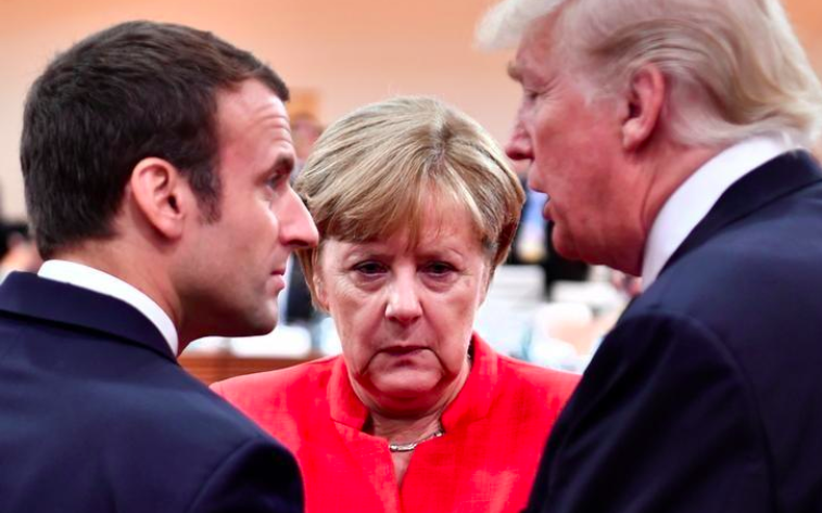 Siria, Macron rompe con Merkel e sta con Trump. I nuovi equilibri europei Siria, Macron rompe con Merkel e sta con Trump. I nuovi equilibri europei