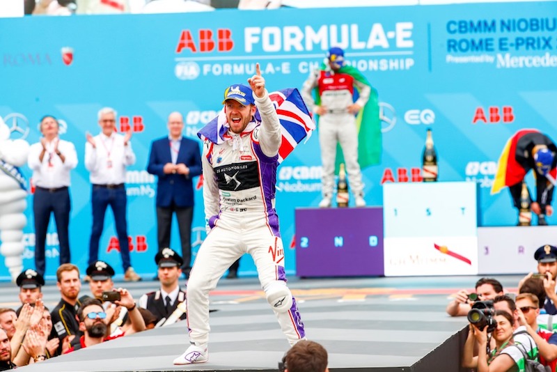 E-Prix, Sam Bird è il nuovo Re di Roma E-Prix, Sam Bird è il nuovo Re di Roma
