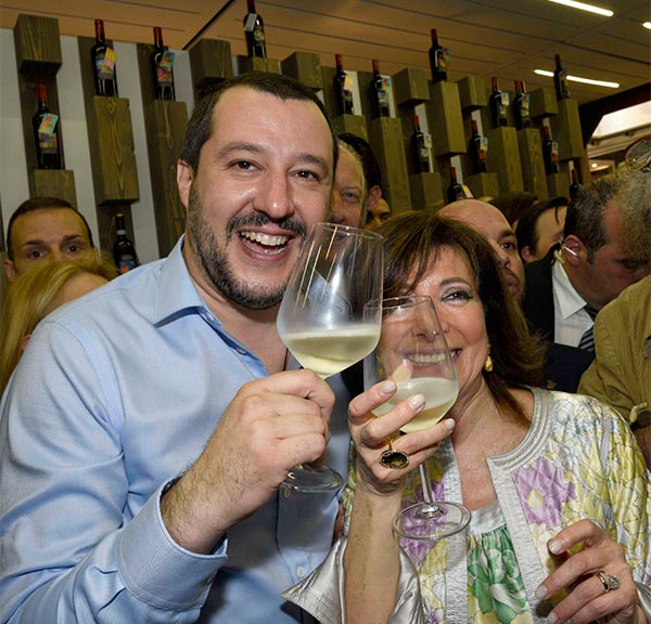 Salvini:”Uno Sforzato per Di Maio. Faccia di più”. Lui:”No Centrodestra unito”