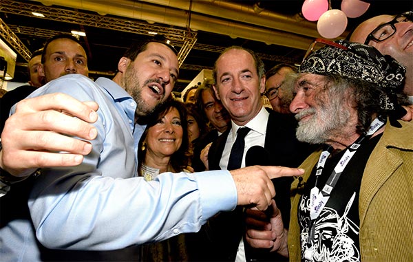 Salvini:”Uno Sforzato per Di Maio. Faccia di più”. Lui:”No Centrodestra unito”