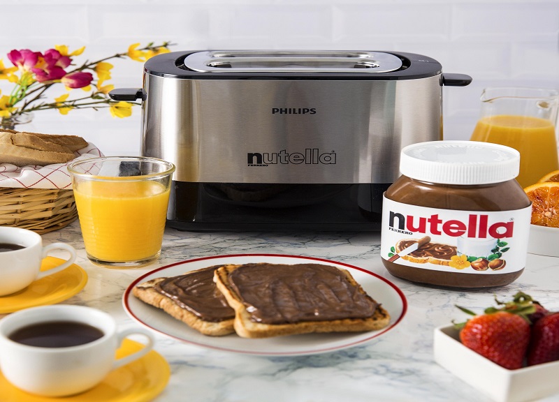 Il Buongiorno con Nutella: Ferrero regala ai clienti 100 Tostafette Philips Il Buongiorno con Nutella: Ferrero regala ai clienti 100 Tostafette Philips