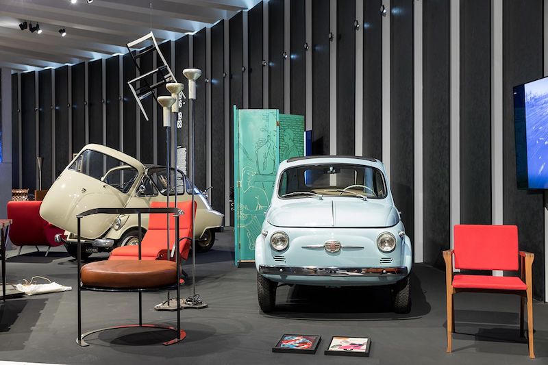 Alla Triennale Design Museum, Fiat 500 e Panda icone della mobilità Alla Triennale Design Museum, Fiat 500 e Panda icone della mobilità