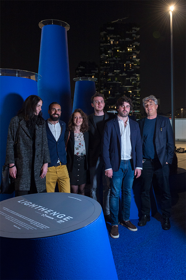 Inaugurata l’installazione LightHenge, realizzata da Stefano Boeri per Edison