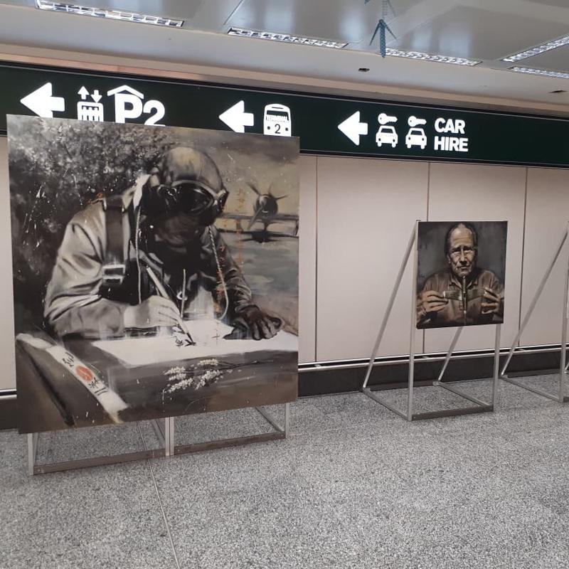Icarus, il mito del volo secondo Tom Porta al Terminal 1 di Milano Malpensa