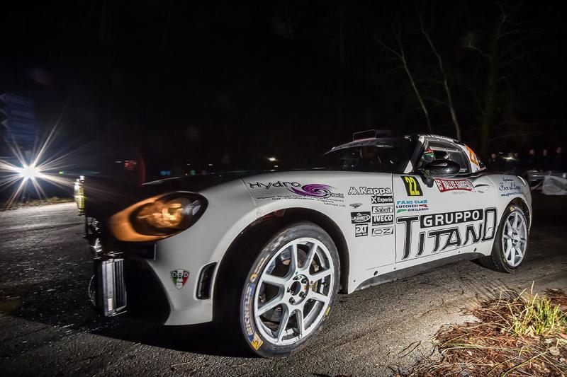 Abarth 124 rally vittoriose  in Francia e Slovenia