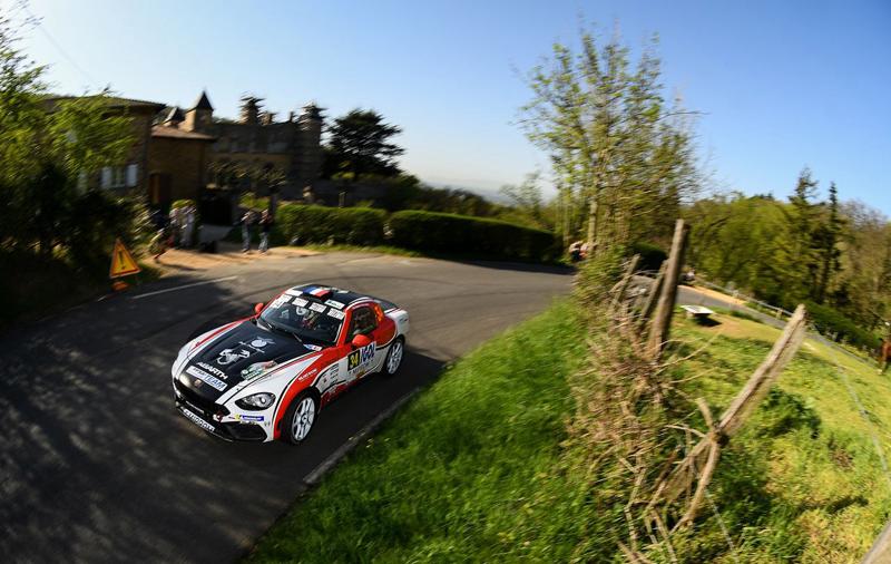 Abarth 124 rally vittoriose  in Francia e Slovenia