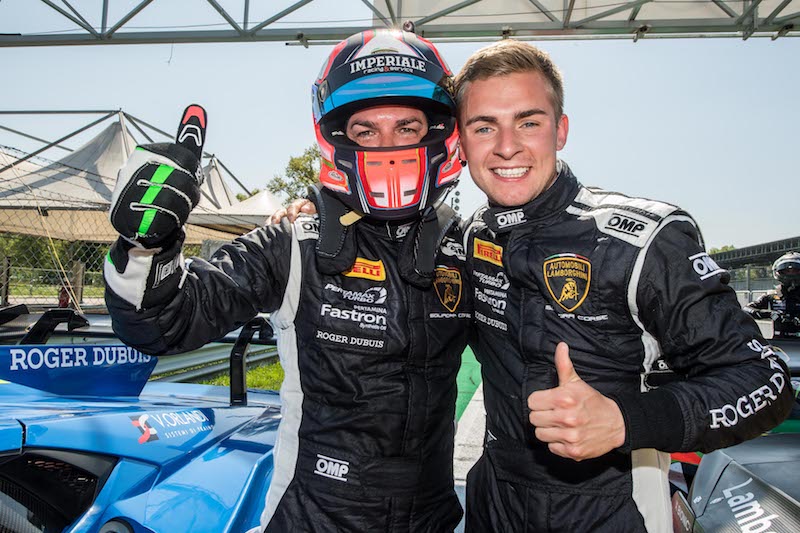 Lamborghini Super Trofeo Europe:in gara due vincono Postiglione e Basz