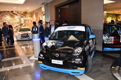 Milano rally Show arrivano le smart EQ fortwo e-cup