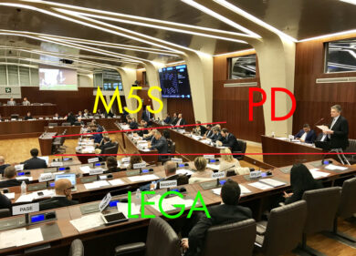 Il M5s si distanzia dalla Lega. E mette in mezzo il Pd. Foto