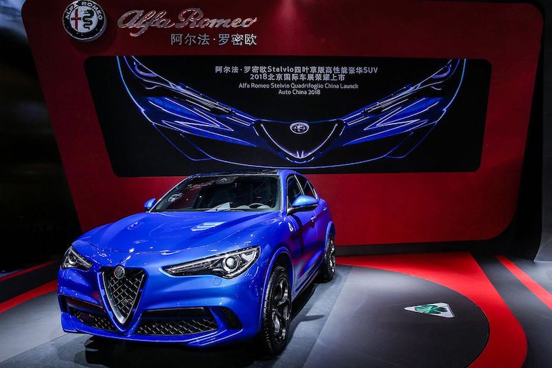 Stelvio Quadrifoglio, il SUV Alfa Romeo fa il suo esordio all’Auto China 2018 Stelvio Quadrifoglio, il SUV Alfa Romeo fa il suo esordio all’Auto China 2018