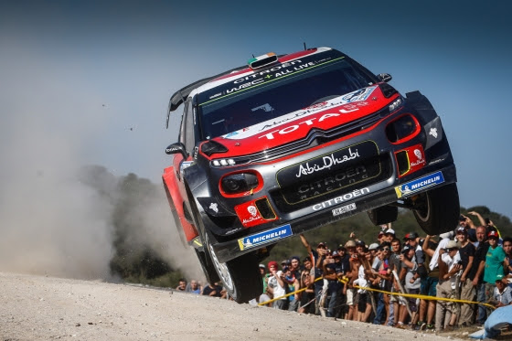 Rally Argentina: le Citroen C3 WRC volano Rally Argentina: le Citroen C3 WRC volano