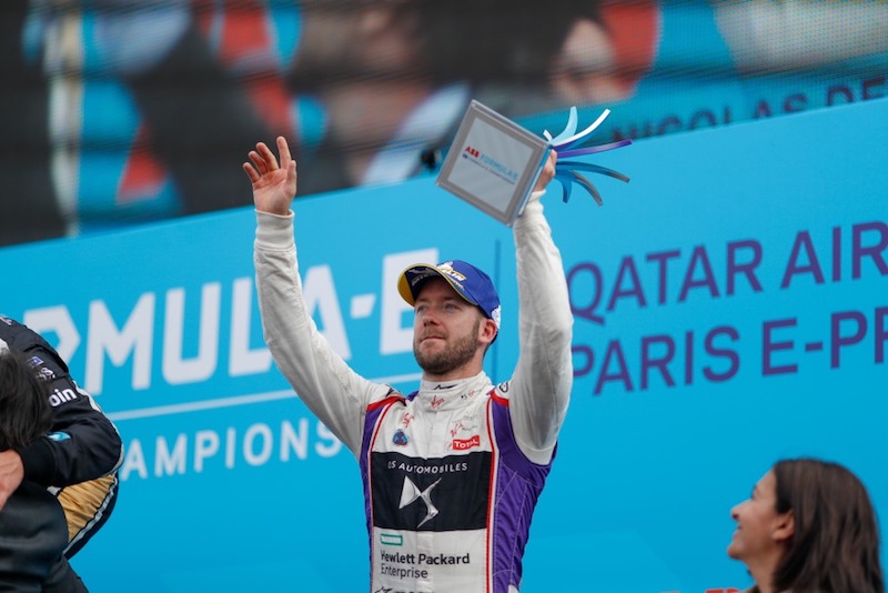 E-Prix di Parigi, Sam Bird e il DS Virgin Racing centrano il podio