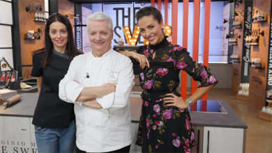 Iginio Massari The Sweetman Celebrities ospita Laura Barriales e Lorenzo Bagli