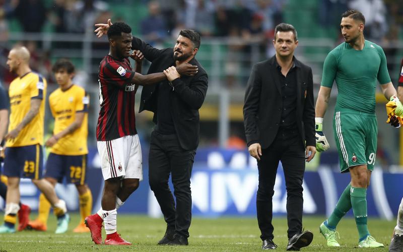 Milan, Gattuso: ‘Coppa Italia? Juventus favorita, ma noi pronti’