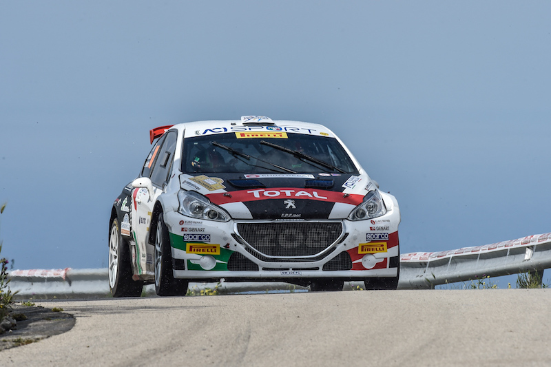 Targa Florio, Andreucci secondo sul podio mantiene il podio del cir 2018 Targa Florio, Andreucci secondo sul podio mantiene il podio del cir 2018