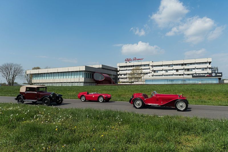 Mille Miglia 2018, Alfa Romeo scalda i motori