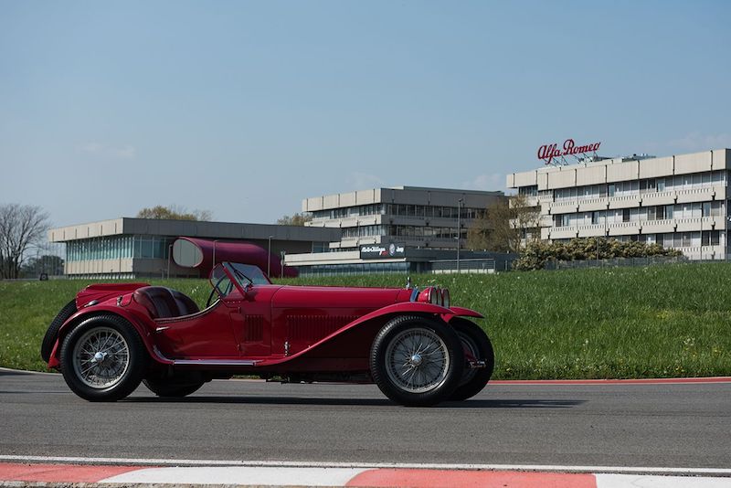 Mille Miglia 2018, Alfa Romeo scalda i motori
