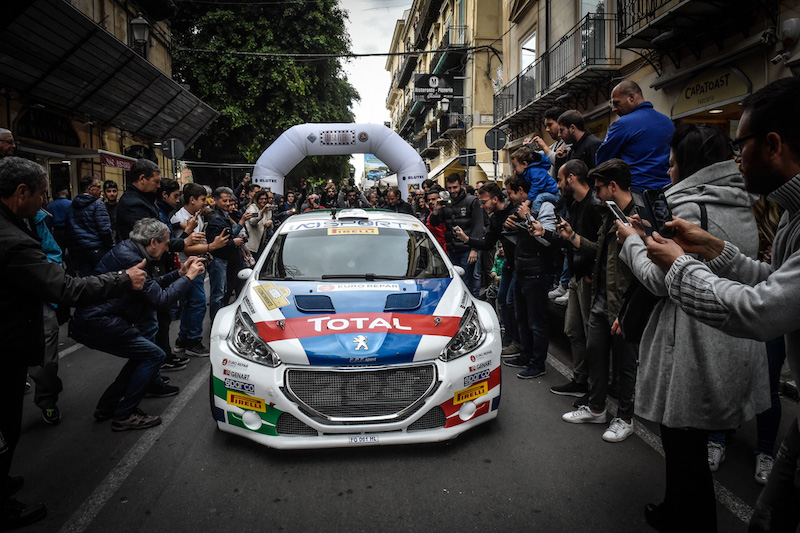Targa Florio, Andreucci secondo sul podio mantiene il podio del cir 2018 Targa Florio, Andreucci secondo sul podio mantiene il podio del cir 2018