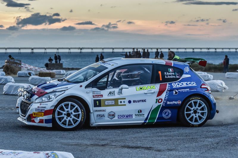 Targa Florio, Andreucci secondo sul podio mantiene il podio del cir 2018 Targa Florio, Andreucci secondo sul podio mantiene il podio del cir 2018