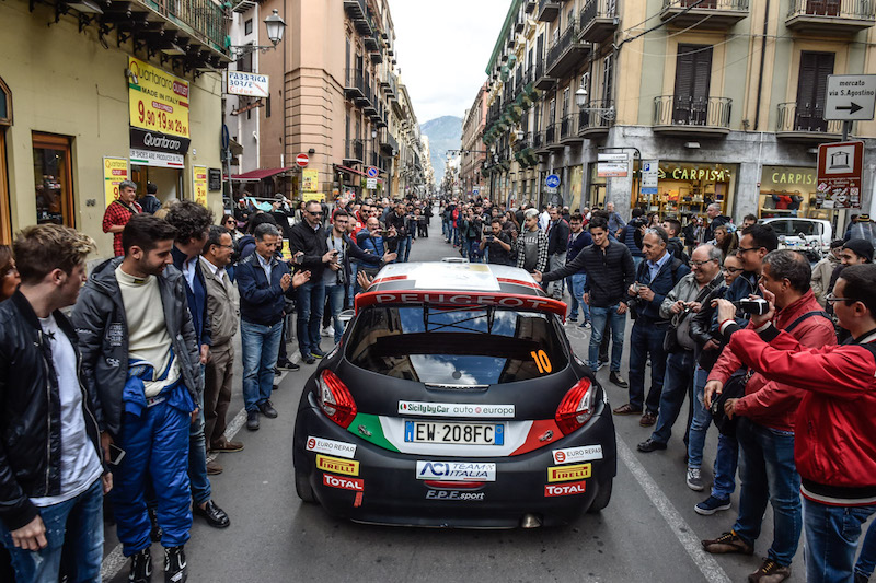 Targa Florio, Andreucci secondo sul podio mantiene il podio del cir 2018 Targa Florio, Andreucci secondo sul podio mantiene il podio del cir 2018