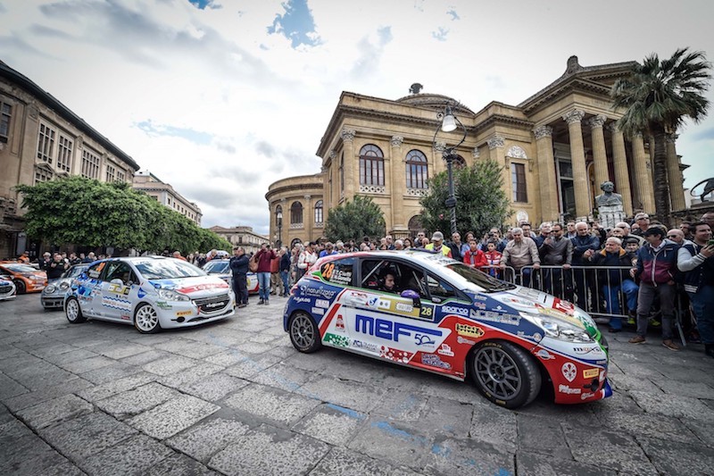 Peugeot Competition Top 208 , Ciuffi vince il Targa Florio