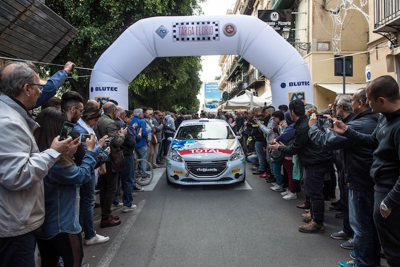 Peugeot Competition Top 208 , Ciuffi vince il Targa Florio