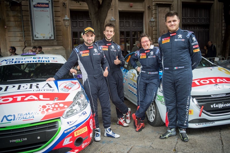 Peugeot Competition Top 208 , Ciuffi vince il Targa Florio