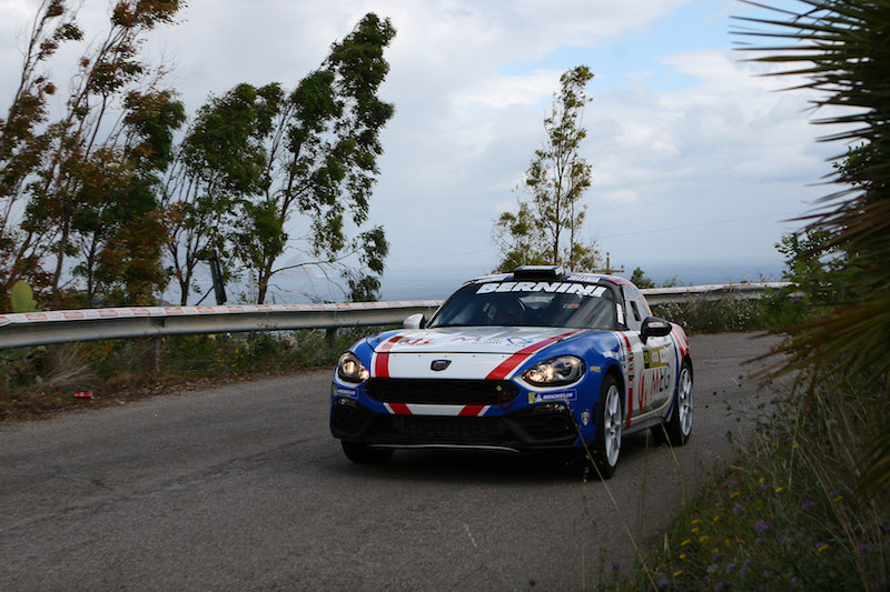 Un weekend di emozioni nell’Abarth 124 rally Selenia International Challenge Un weekend di emozioni nell’Abarth 124 rally Selenia International Challenge