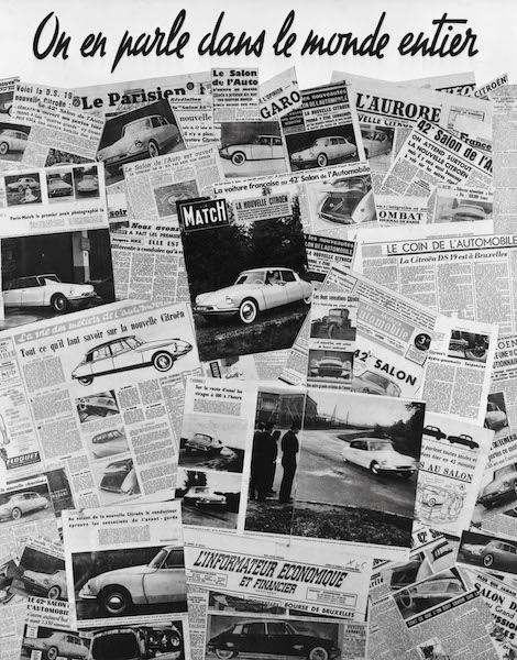 1955 a Parigi nasce la DS 19 1955 a Parigi nasce la DS 19