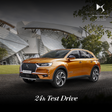 DS 7 Crossback 24 ore di test drive
