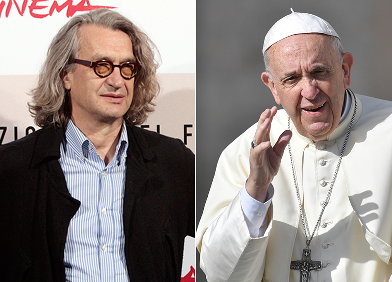 Cannes 2018: Papa Francesco con Wim Wenders sulla Croisette Cannes 2018: Papa Francesco con Wim Wenders sulla Croisette