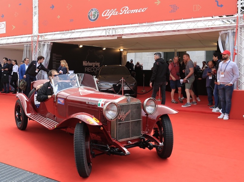 E’ iniziata l’avventura alla Mille Miglia2018 dello squadrone Alfa Romeo E’ iniziata l’avventura alla Mille Miglia2018 dello squadrone Alfa Romeo