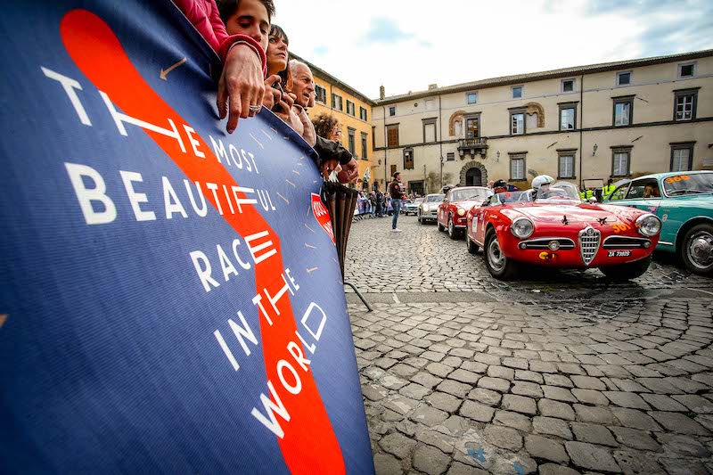 Mille Miglia 2018, Alfa Romeo sempre protagonista anche nella seconda tappa Mille Miglia 2018, Alfa Romeo sempre protagonista anche nella seconda tappa