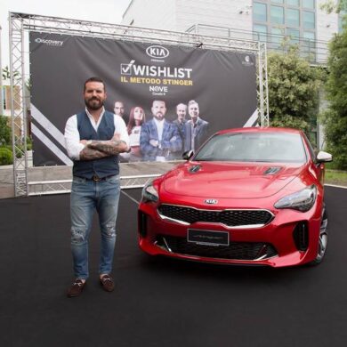 Kia Stinger:diventa realtà e sbarca in TV