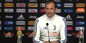 Juventus, Allegri: ”Probabilità altissima di restare qui”