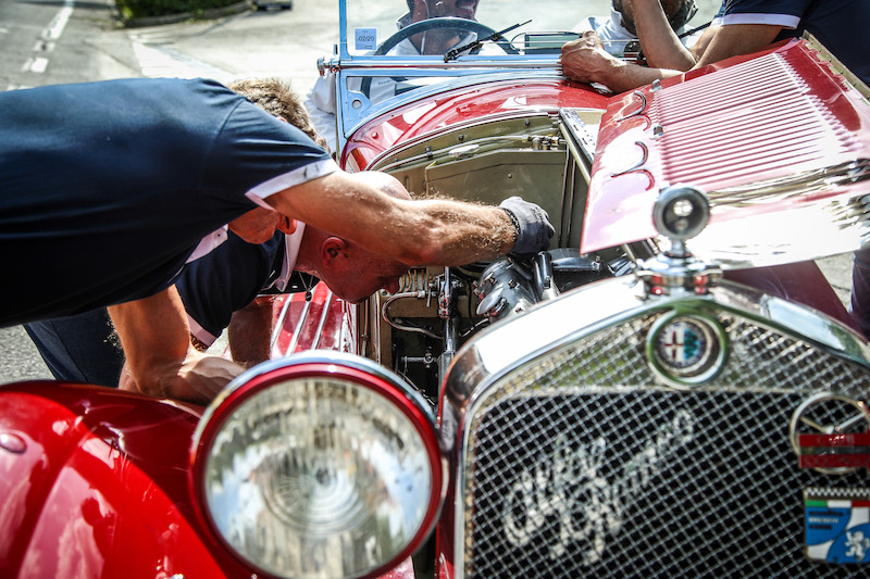 Mille Miglia 2018, Alfa Romeo sempre protagonista anche nella seconda tappa Mille Miglia 2018, Alfa Romeo sempre protagonista anche nella seconda tappa