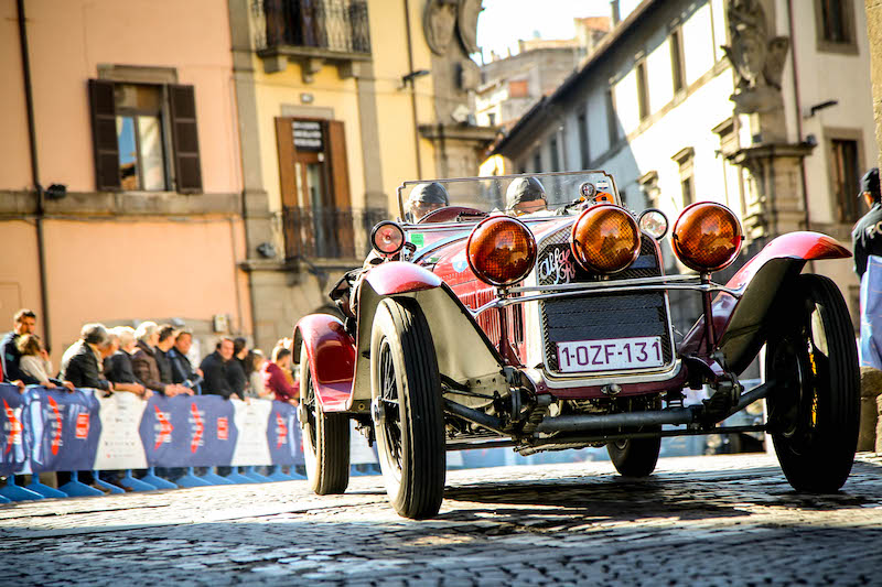 Anche nella terza tappa, le Alfa Romeo sono le protagoniste della Mille Miglia