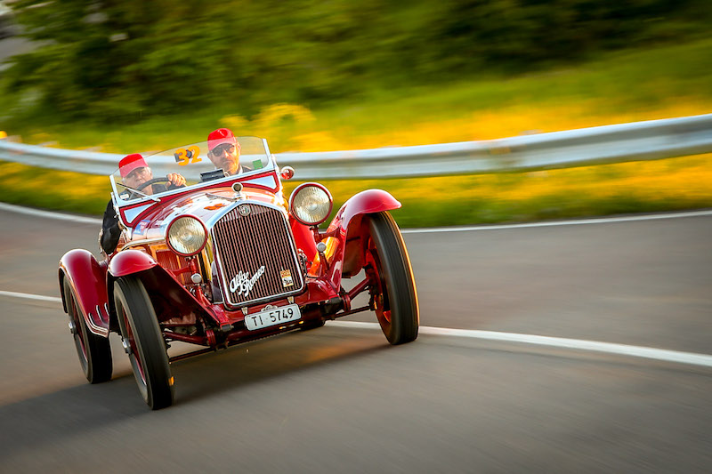 Anche nella terza tappa, le Alfa Romeo sono le protagoniste della Mille Miglia