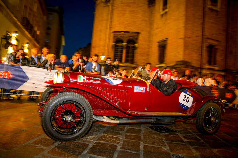 Anche nella terza tappa, le Alfa Romeo sono le protagoniste della Mille Miglia