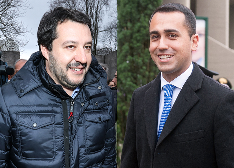 Governo M5S Lega, rush finale sul premier. Verso incontro Salvini-Di Maio Governo M5S Lega, rush finale sul premier. Verso incontro Salvini-Di Maio