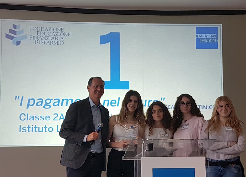 Galleria foto 'American Express porta in sede 80 ragazzi delle superiori per YOUNG WAY TO PAY' - foto 1