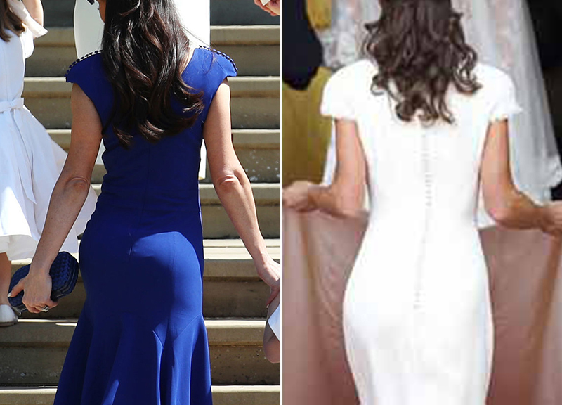 Kate Middleton e il lato B di Pippa? Per Meghan Markle c’è Jessica. LE FOTO