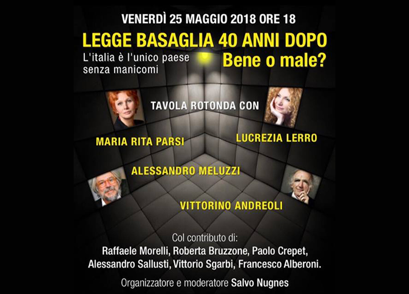 Galleria foto 'Legge Basaglia 40 anni dopo. Il racconto della scrittrice Lucrezia Lerro' - foto 1