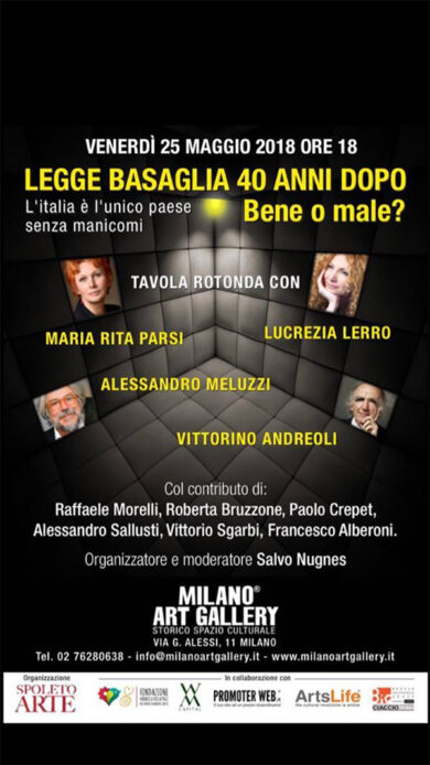 Legge Basaglia 40 anni dopo. Il racconto della scrittrice Lucrezia Lerro