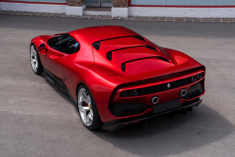 Presentata la Ferrari SP38 esemplare unico Presentata la Ferrari SP38 esemplare unico