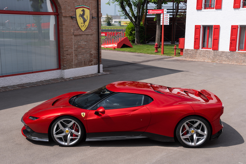 Presentata la Ferrari SP38 esemplare unico Presentata la Ferrari SP38 esemplare unico