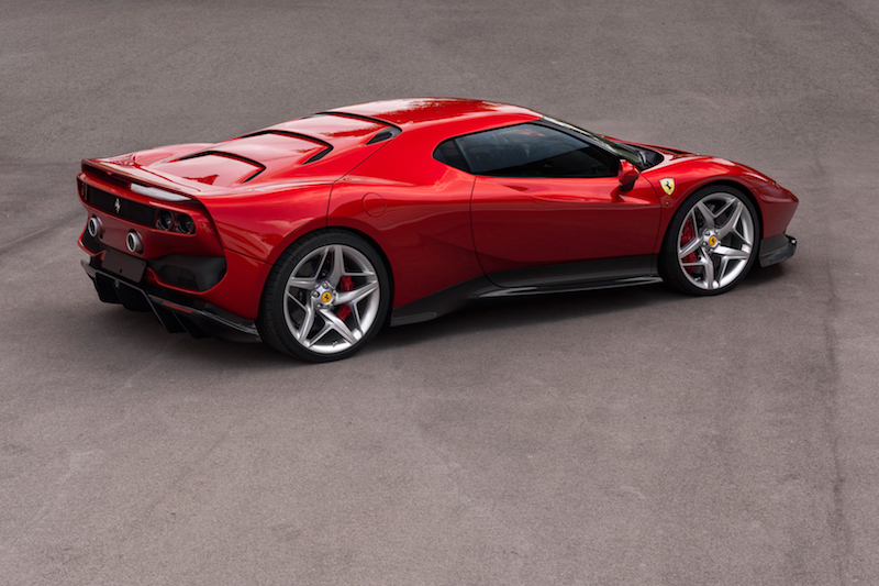 Presentata la Ferrari SP38 esemplare unico Presentata la Ferrari SP38 esemplare unico