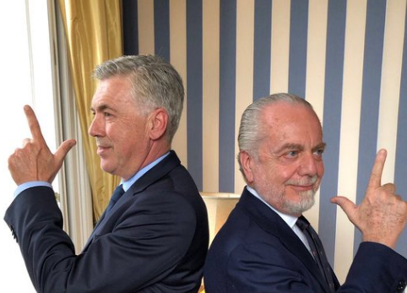 Napoli, Ancelotti-De Laurentiis 007 con licenza di… vincere lo scudetto Napoli, Ancelotti-De Laurentiis 007 con licenza di… vincere lo scudetto